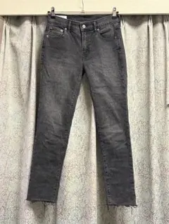 GAP 00サイズ ジーパン ジーンズ ガールフレンドデニム 黒 ブラック