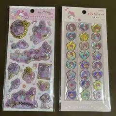 マイメロ　おはじきシール　カプセルシール　2枚セット