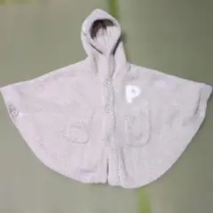 ジェラートピケ　ベビーポンチョ