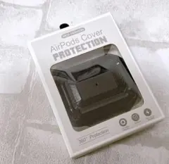 Airpods pro ケース 黒 ハードシェル 耐衝撃 カラナビ
