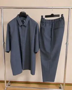 ATON WOOL TROPICAL セットアップ 半袖シャツ パンツのサムネイル