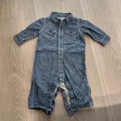 baby GAP 1969 デニムロンパース 80cm
