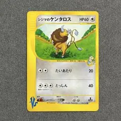 シジマのケンタロス ● 포켓몬 カード★VS 036/141