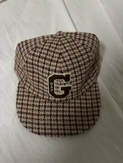 GAP チェック柄キャップ Gの刺繍付きのサムネイル