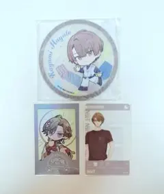 にじさんじ 加賀美ハヤト コースター チェキ風カード クリアカード