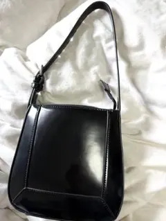 ZARA ザラ　ハンドバッグ　ブラック