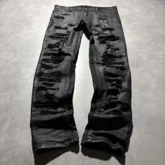 NO ID. BLACK damage gimmick お兄系 swag y2k - メルカリ