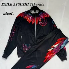 【未使用、美品】24karats セットアップ　ベロア　EXILE 黒　ピンク 2026年最新】Yahoo!オークション -24karats セットアップ ベロアの中古