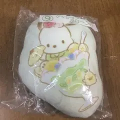 サンリオ ポチャッコ 当りくじ　クッションマスコット グリーン