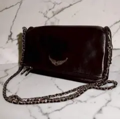 ZADIG&VOLTAIRE ショルダーバッグ チェーン 黒 レザー　Y2K ZADIG&VOLTAIRE ショルダーバッグ チェーン 黒 レザー Y2K - メルカリ