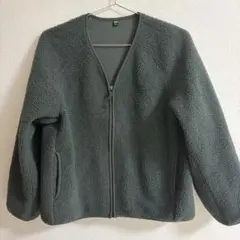 UNIQLO グレー フリースジャケット L
