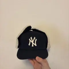 New Era ヤンキースロゴ フリースキャップ