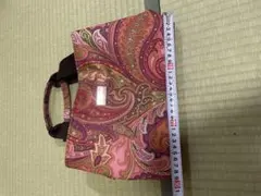 ETRO エトロ ペイズリー柄 ピンクトートバッグのサムネイル