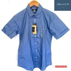 4870 新品 ORIHICA 半袖シャツ Ｍサイズ タグ付 定価4,212円