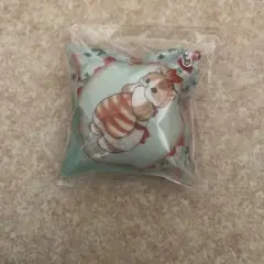 猫のイラスト クッションチャーム キーホルダー くら寿司 コラボ モフサンド