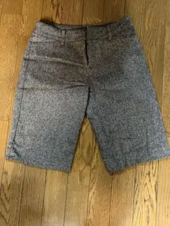 グレー系キュロットパンツ