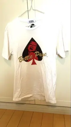Bettie Page × Hysteric Glamour Tシャツ ヒステリックグラマー Bettie Page ベティーペイジ Tシャツ y2k - メルカリ