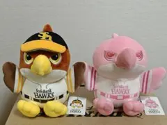 福岡ソフトバンクホークス タカぬいぐるみ 中 2等 ホーム タグ付