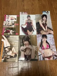 えなこ　アクション　ローソン限定　クリアファイル　2種