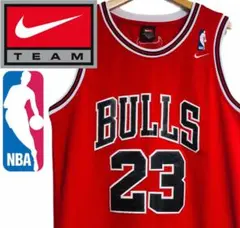 激レア　NBA NIKE製TEAM ブルズ　ユニホーム　マイケルジョーダン