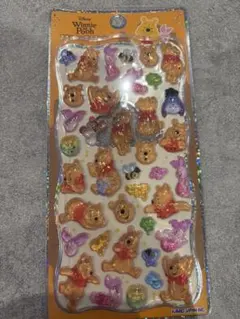 くまのプーさん 立体シール