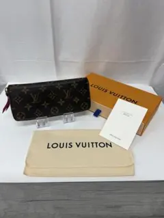 LOUIS VUITTON ポルトフォイユクレマンス　フーシャ