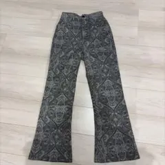 アズールバイマウジー　ペイズリー柄パンツ　レディース　Sのサムネイル