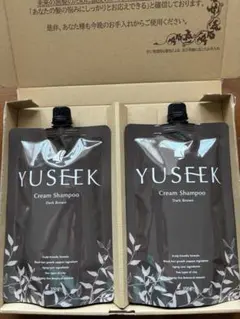 YUSEEK Cream Shampoo NBlack 350g 2個セット 正規品】YUSEEK Cream Shampoo ナチュラルブラック350g - メルカリ