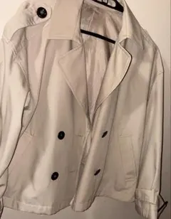 ショートトレンチコート ベージュ
