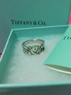 Tiffany ティファニー　パロマピカソ　トリプルラビングハートリング　10号 TIFFANY&Co.（ティファニー） 10号 リング・指輪 トリプル ラビング