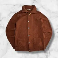 ブラウン カーディガン