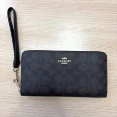 COACHシグネチャー長財布 COACH（コーチ） 並行輸入 長財布(ラウンドファスナー) シグネチャー