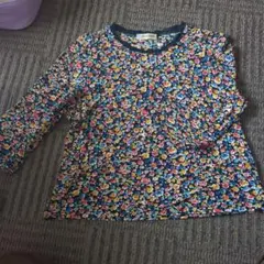 昭和レトロ　古着　花柄トップス