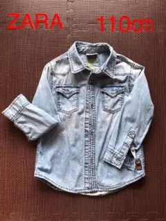 《ZARA》　長袖デニムシャツ　サイズ110㎝