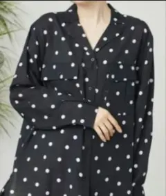 アメリカンホリック　ドットシャツ