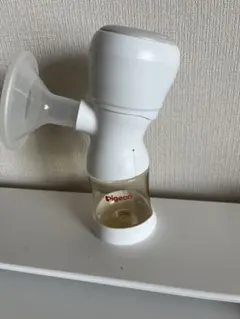 美品　pigeon 電動母乳搾乳器 handy fit +