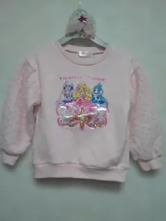 新品You and Idol Precure トレーナー ピンク