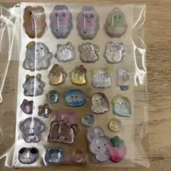 【正規品】うるちゅるシール おぱんちゅうさぎ オバケーヌ アニマル おすそわけ