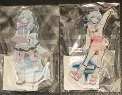 ホロライブ　FLOW GLOW　タワレコ　カフェ　アクリルスタンド　水宮 枢