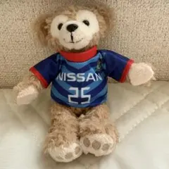 横浜F・マリノス 中村俊輔 選手 クマ ぬいぐるみキーホルダー ユニフォーム