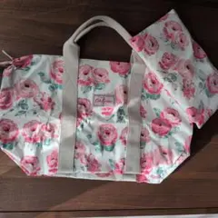 Cath Kidston フラワープリント トートバッグ
