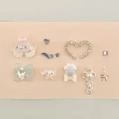 ネイルパーツ セット ♡シナモン♡ デザイン