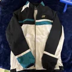 YONEX ウォームアップウェア JP L ブラック/ホワイト/ティール