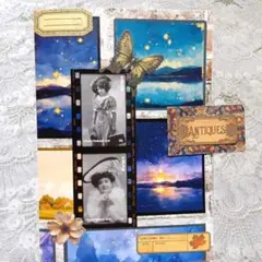 ご愛顧感謝品★ジャンクジャーナル雑記帳 おすそ分けファイル 紙もの素材入り