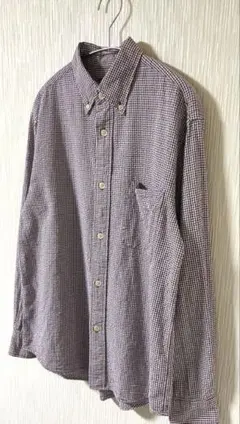 90s 紺タグ ヴィンテージ OLD UNIQLO ブロードシャツ y2k 美品