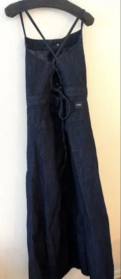 Lee ダークデニム キャミワンピース