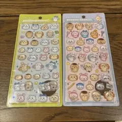 正規品 ちいかわ ニコニコ みんなでポーズ ボンボンドロップシール 2点