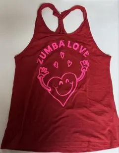 正規品★Zumba Love タンクトップ レッド