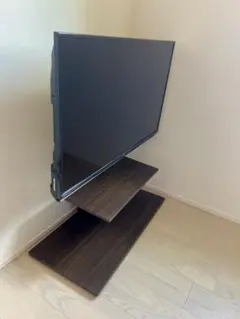 ブラック 木目調テレビ台 140センチ たのメル便発送 9500円 - メルカリ