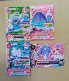 アイカツ★フラワーピルエットコーデ4枚セット